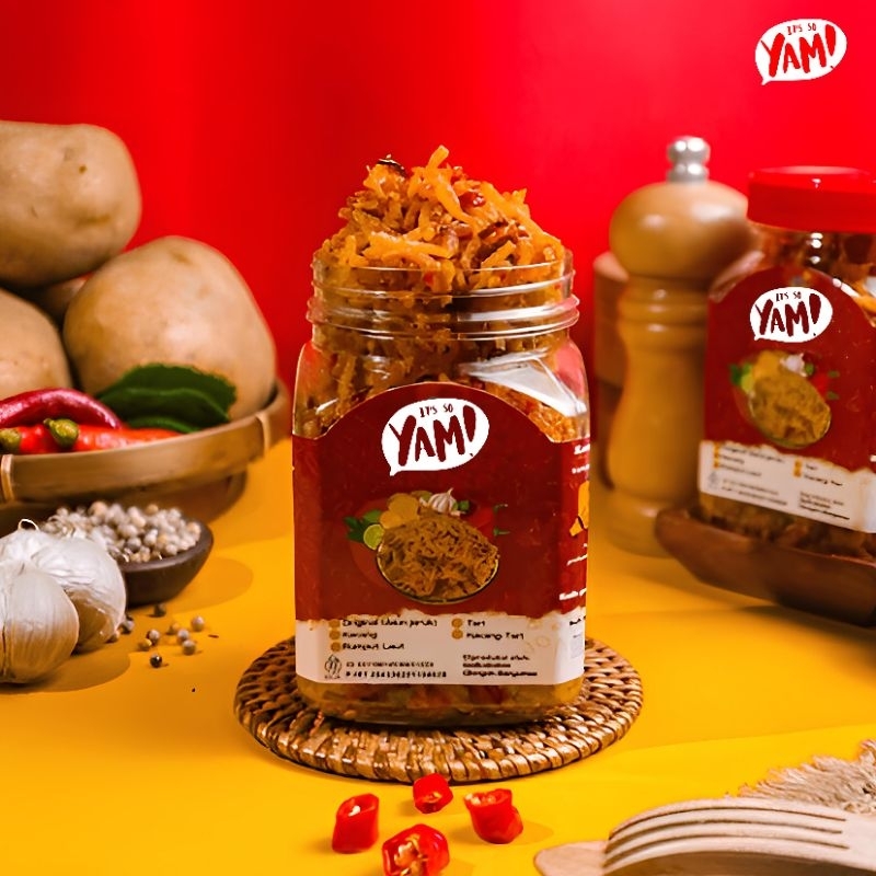 

Kentang Mustofa Krispy Cemilan Lauk Gurih Asin Manis