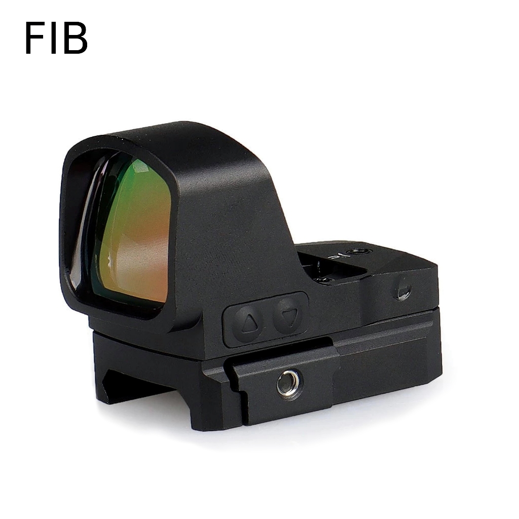 FIB Red Dot Sight Shake Awake Optik 3 MOA Reflex Terbaik untuk Senapan, Pistol, Shotgun, dan Airsoft