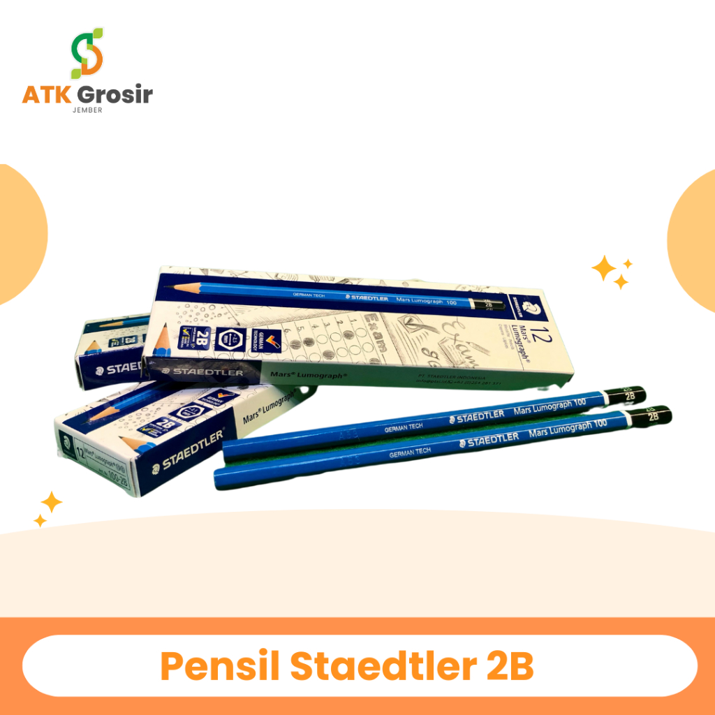 

Pensil Staedler (1 Pack Isi 12 Pcs) (S:DZN)