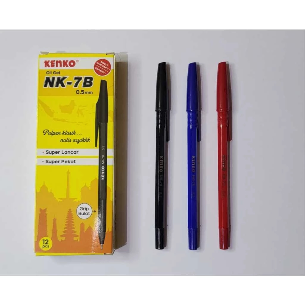 

KENKO BALL PEN NK-7B SERIES ORIGINAL HARGA PER LUSIN