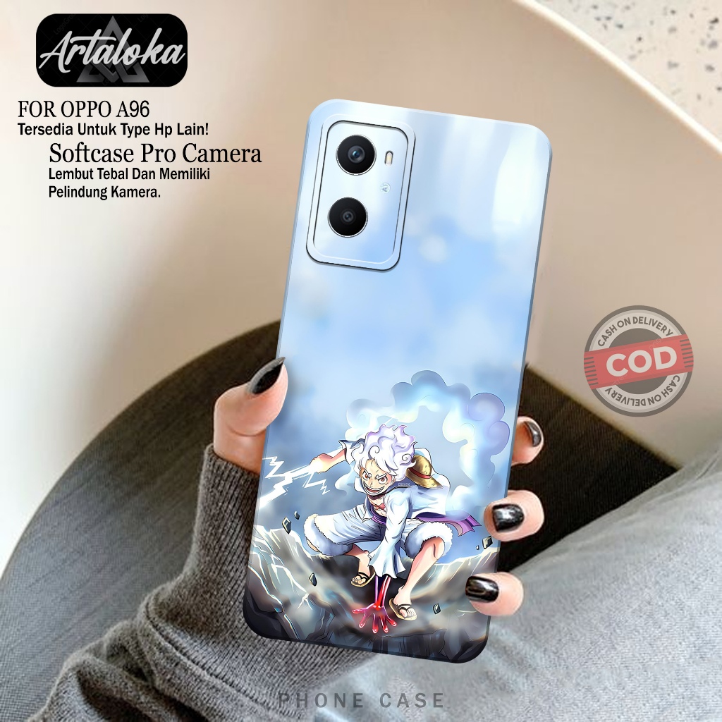 Case Hp OPPO A96 Fashion Case Anime Softcase OPPO A96 Casing OPPO A96 Kesing OPPO A96 Silikon OPPO A