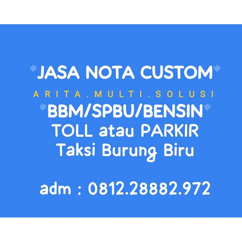 CETAK CUSTOM SPBU NOTA BON STRUK BBeM BERBAGAI VARIASI STRUK BON NOTA POM PRINT THERMAL