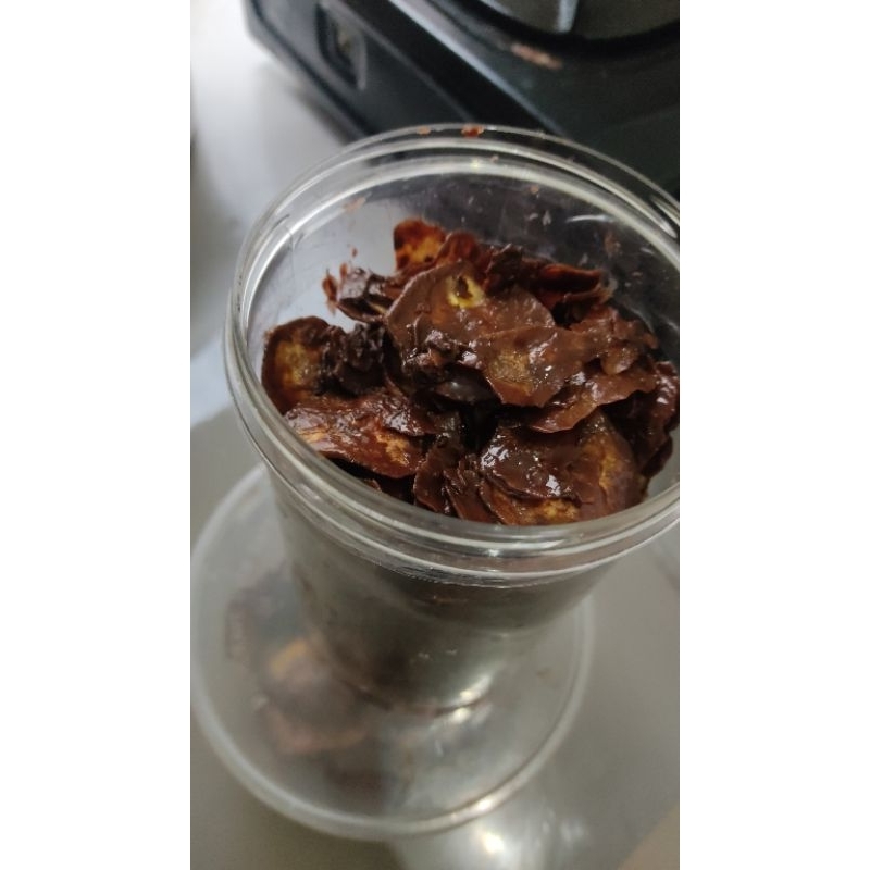 

kripik pisang coklat