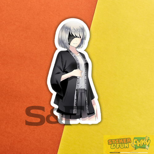 

Stiker Sticker Vinyl Laminasi 2B NIER AUTOMATA Vol 10