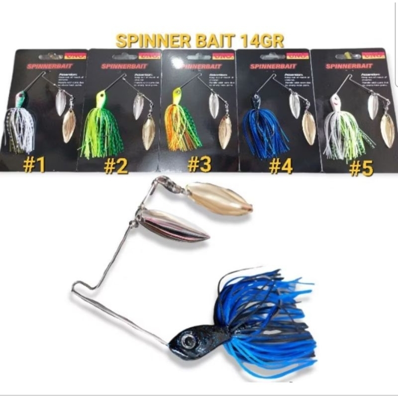 UMPAN CASTING TOMAN / GABUS UNO SPINNER BAIT 14GR