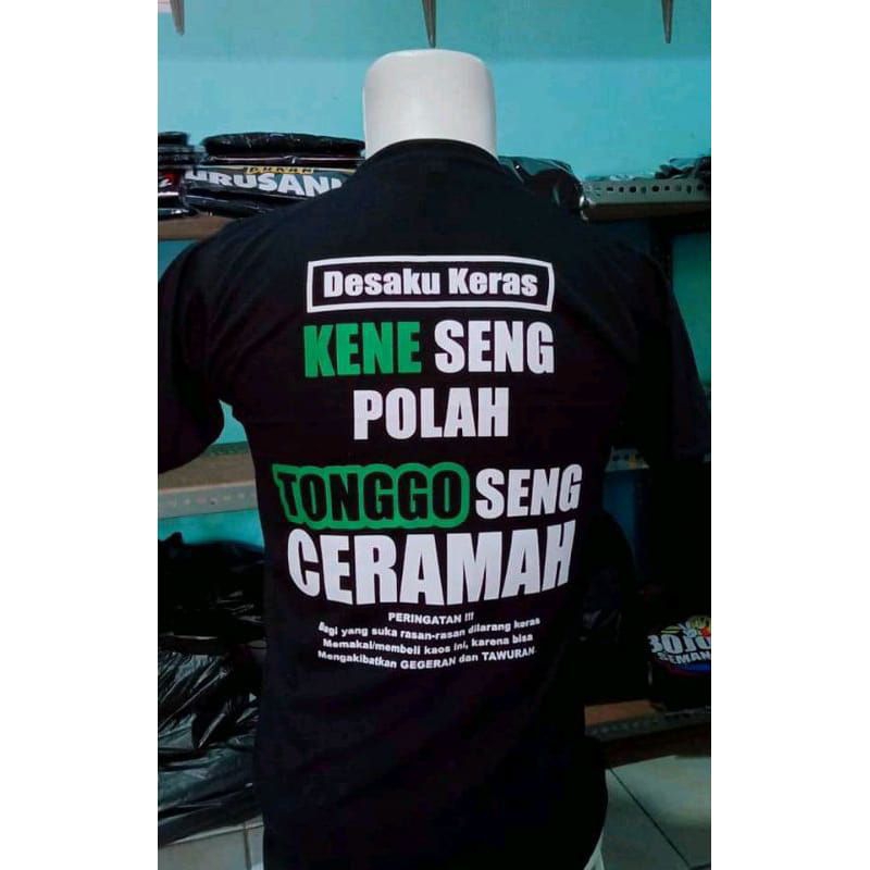 Kaos distro kata" viral keren kekinian special tonggo ruet special cocote tonggo