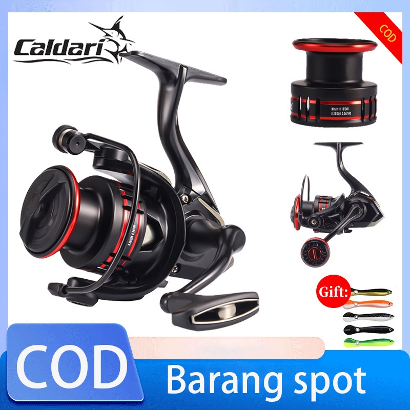 SHIMANO Reel Mesin Pancing 40kg Max Drag Spinning Reel Fishing Reel 17+1BB Double Spool Jigging Reel