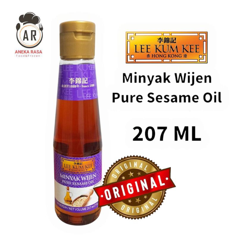 

Lee Kum Kee Minyak Wijen Pure Sesame Oil 207 ML ED : 05-02-2027
