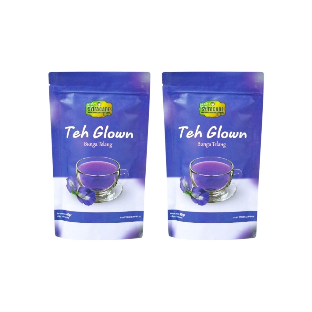 

2 PCS Teh Glown Bunga Telang SYIFACARE 40 gr
