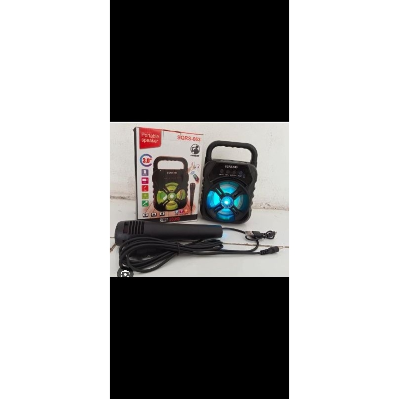 Speaker aktif SQRS-663spiker mini