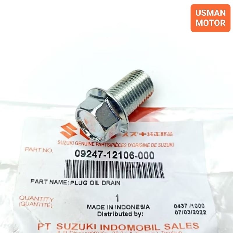 BAUT TAP PEMBUANGAN OLI SUZUKI SATRIA FU