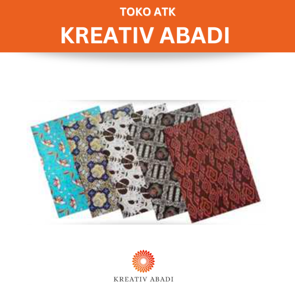 

Kertas Kado Motif Batik Sidu