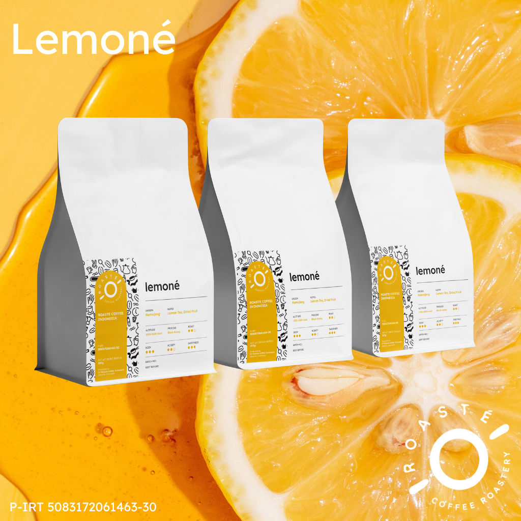 

Lemoné 200gr - Kopi Coffee Arabica Kamojang Black Honey Espresso V60