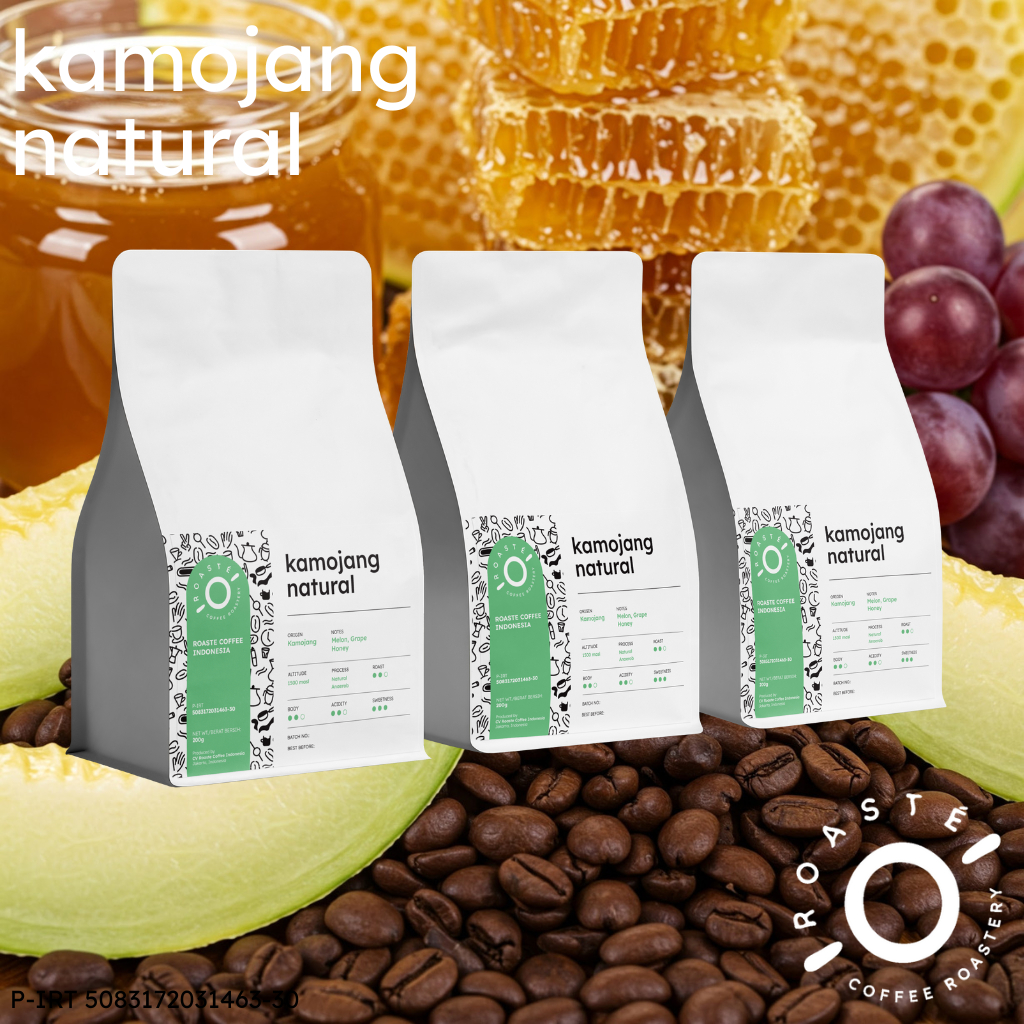 

Kamojang Natural 100 gr- Coffee Kopi Arabica Anaerob Natural Espresso V60