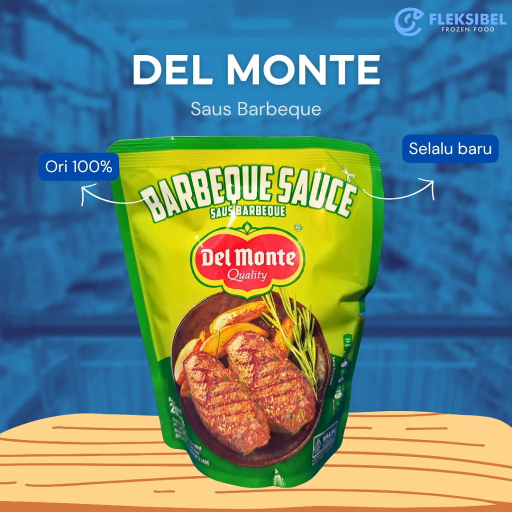 

Del Monte Barbeque Sauce/Saus Barbeque/BBQ 250g