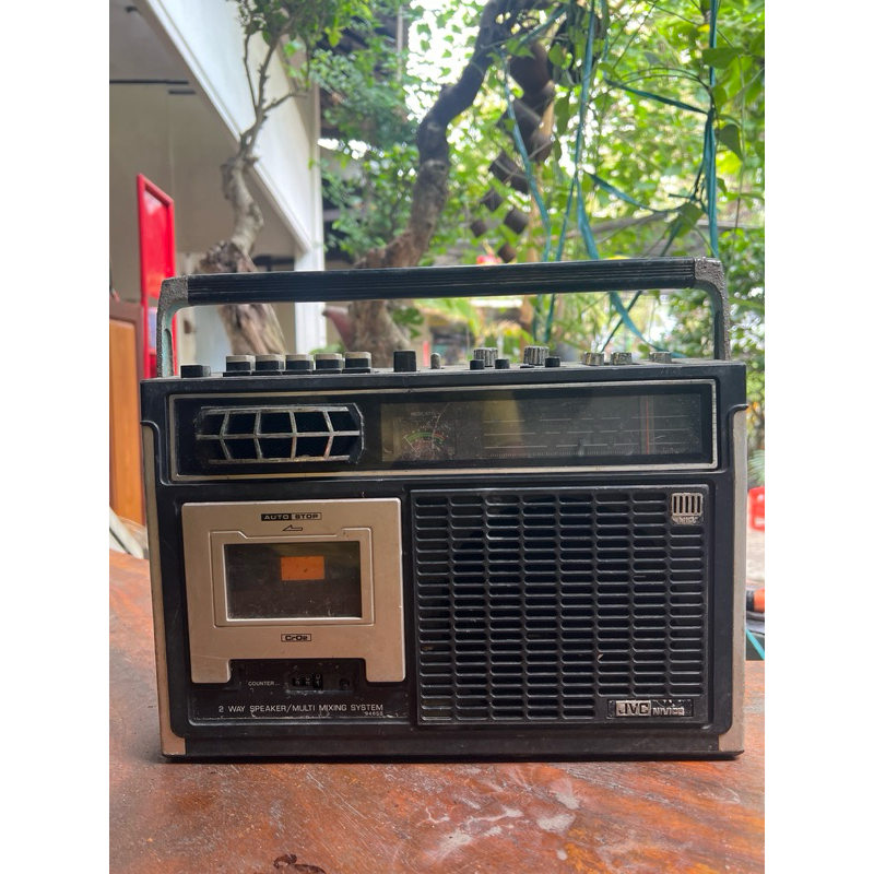 Radio Tape / Radio Cassette Recorder Jadul, JVC 9465S