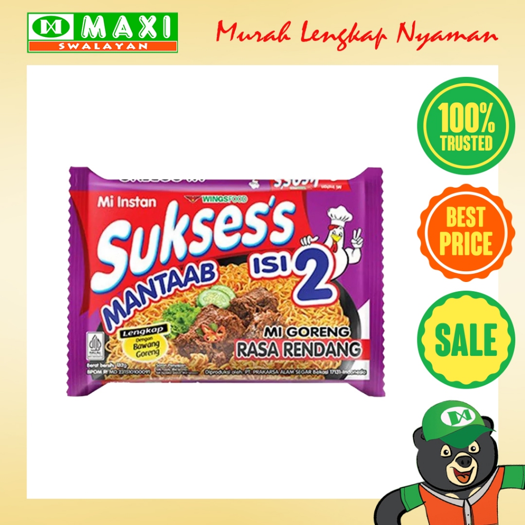 

Mie Suksess Goreng Rendang Isi 2