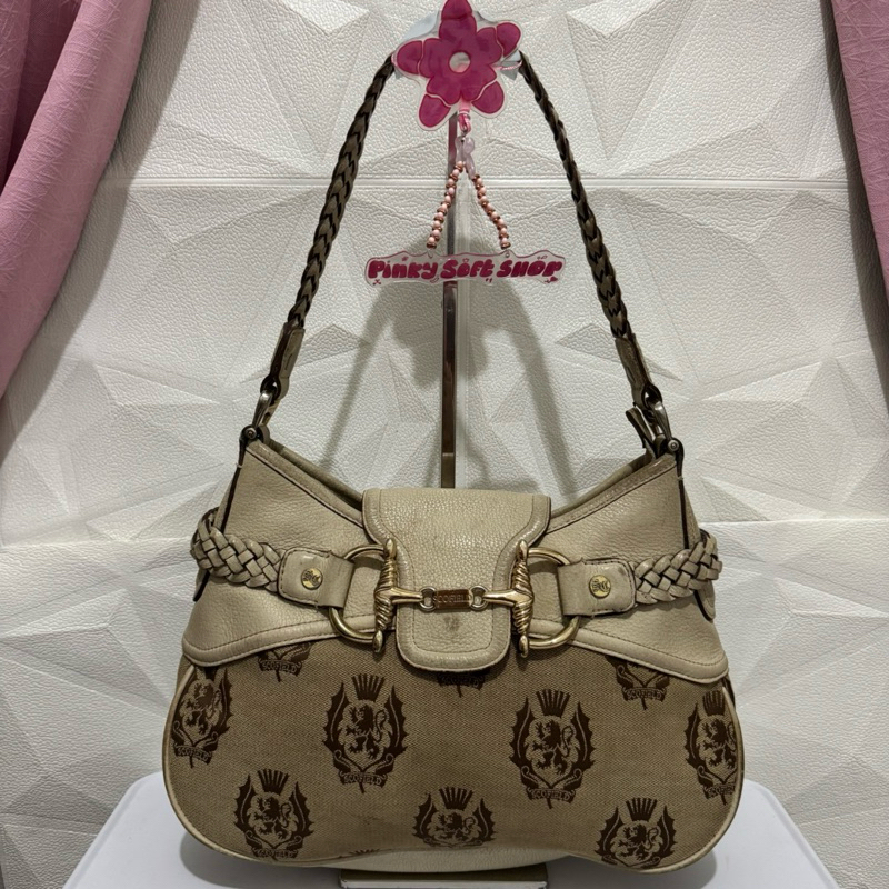 tas shoulder bag. tas ketek scofield kanvas mix kulit. tas preloved