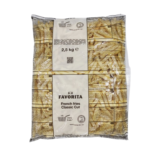 

(SMM) McCain Favorita - Julienne French Fries Thin Cut 500g - 2,5KG Kentang Goreng Shoestring