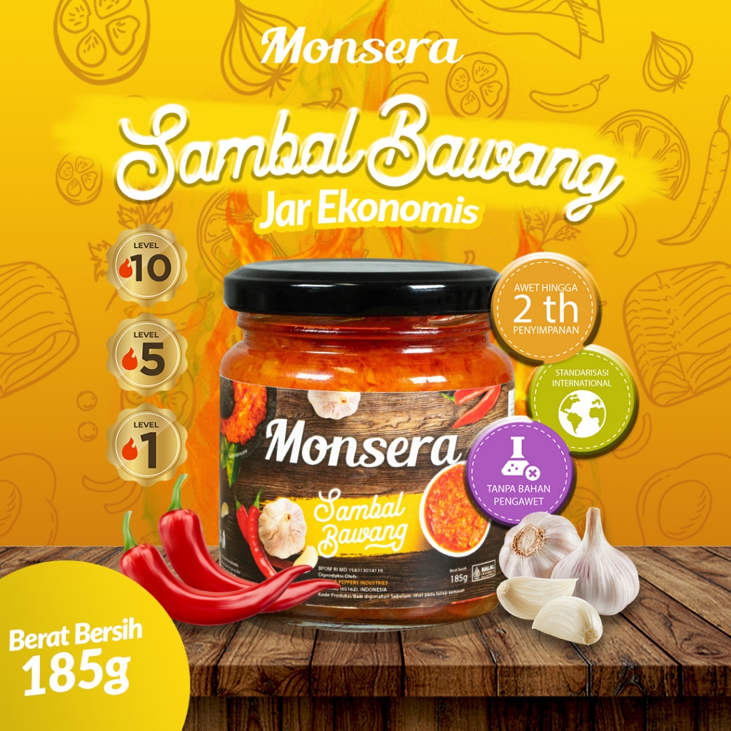

Sambal Sambel Bawang Monsera Khas Jawa Timur