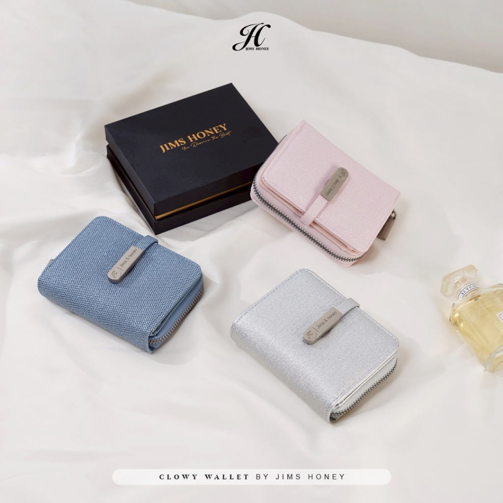 JIMS HONEY Clowy wallet dompet lipat wanita stylist dompet simpel cewek Jimshoney