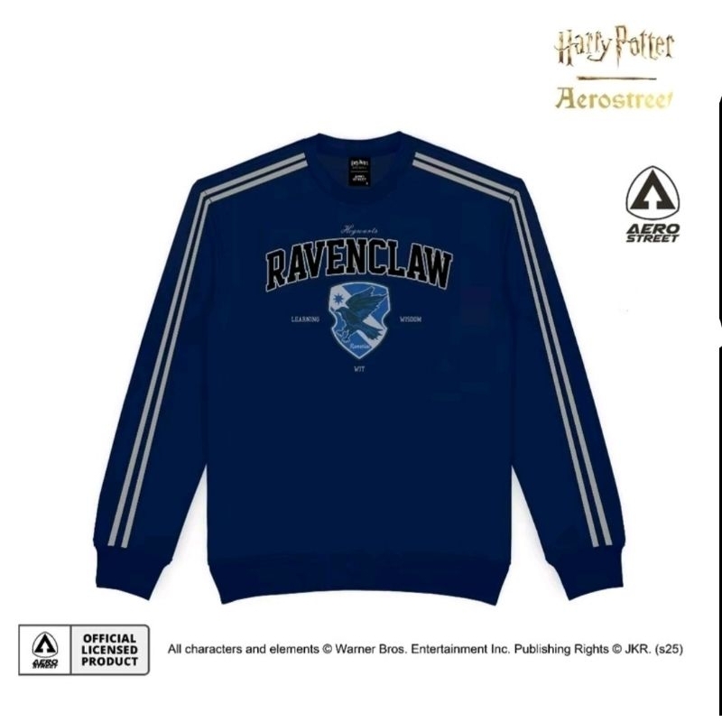 Aerostreet Crewneck Ravenclaw Biru Sweater Sweatshirt