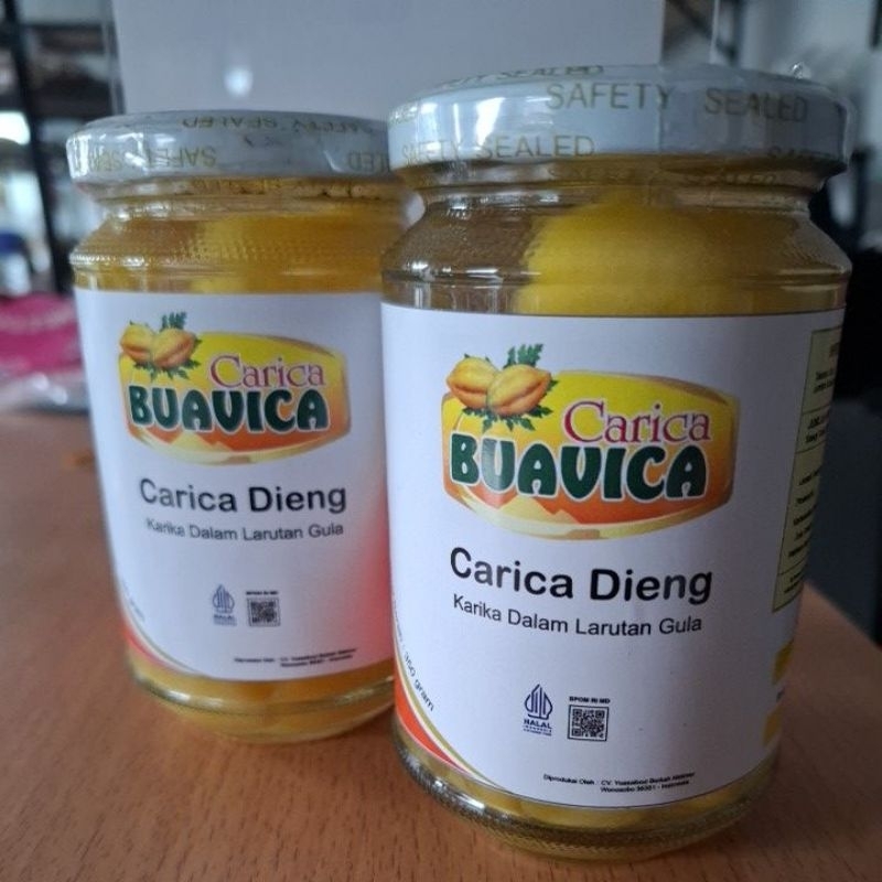 

Carica BUAVICA Khas Dieng 240 350 gram