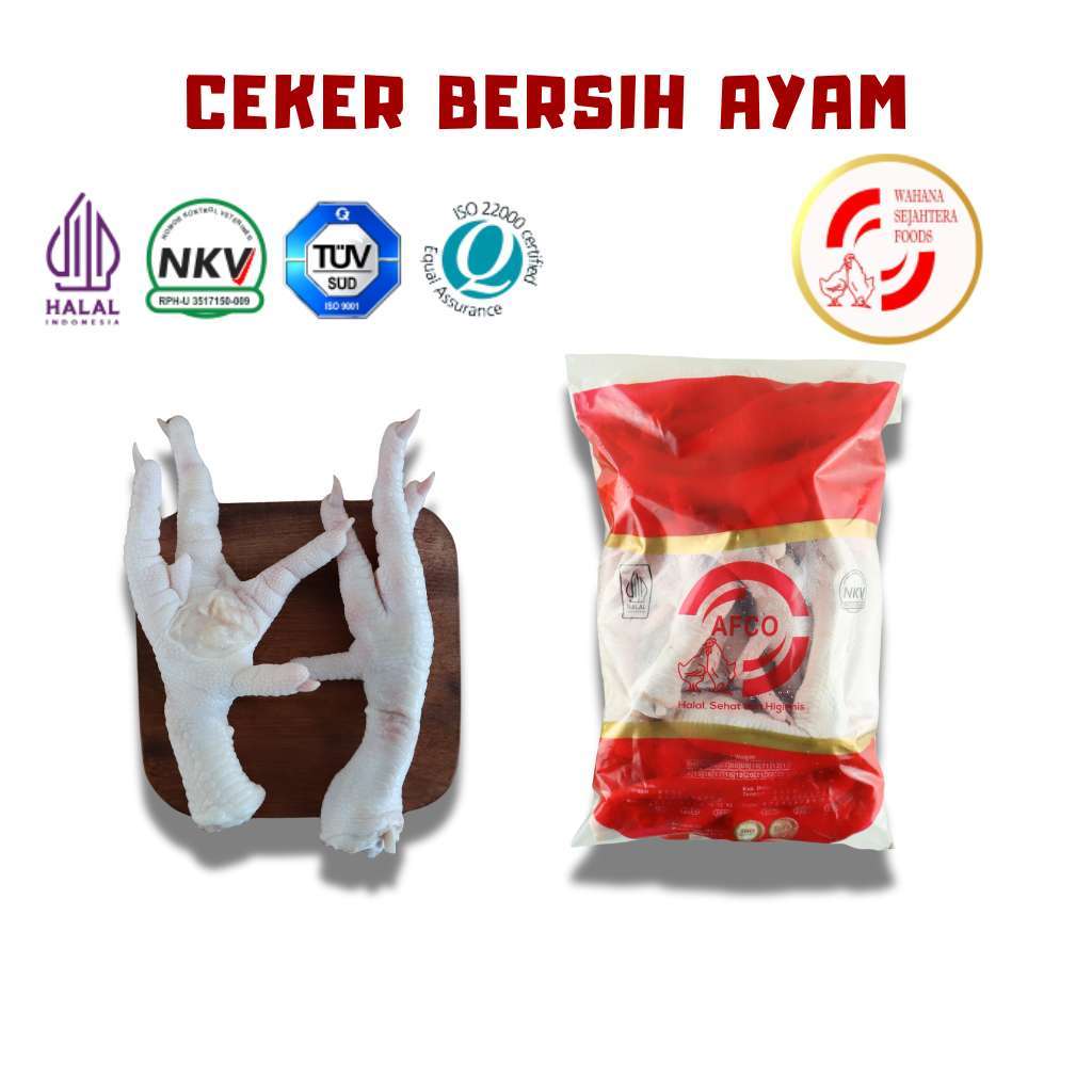 

Ceker Bersih Size Besar Frozen Kemasan 1 Kg