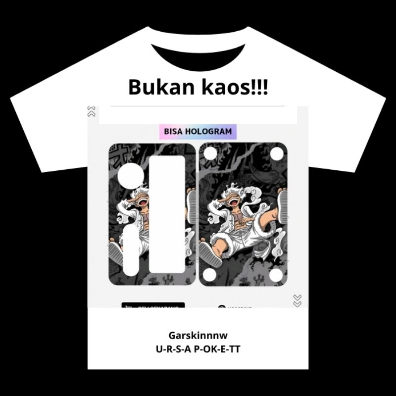 

Bukan Kaos Tapi Stiker Pelindung Antigores Your Sea Pocket Motif Bisa Custom