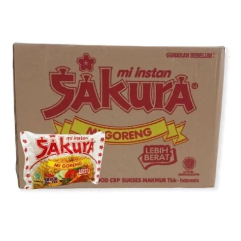 

MIE SAKURA GORENG 1 DUS / ISI 40 BUNGKUS