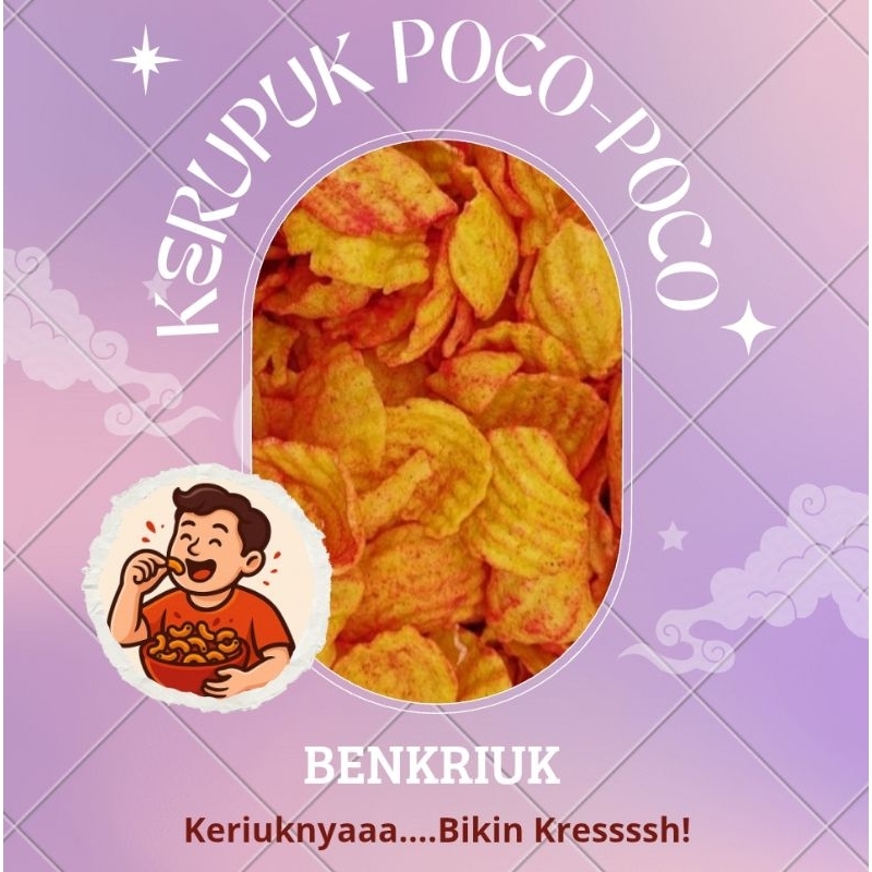 

(BENKRIUK) - KERUPUK POCO-POCO RENYAH