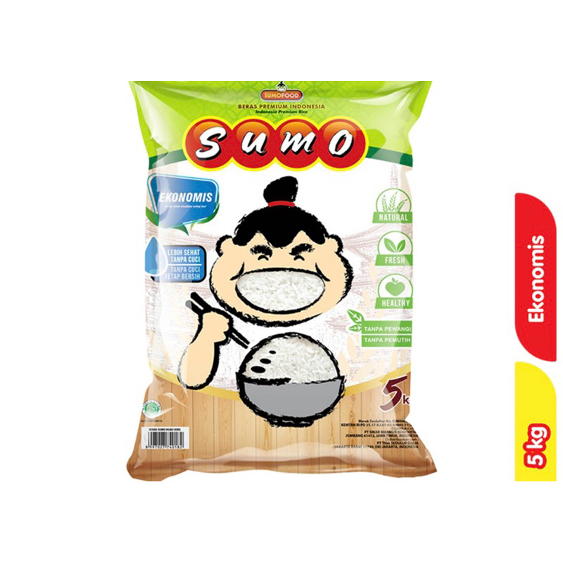 

Sumo Beras Premium Kemasan Hijau