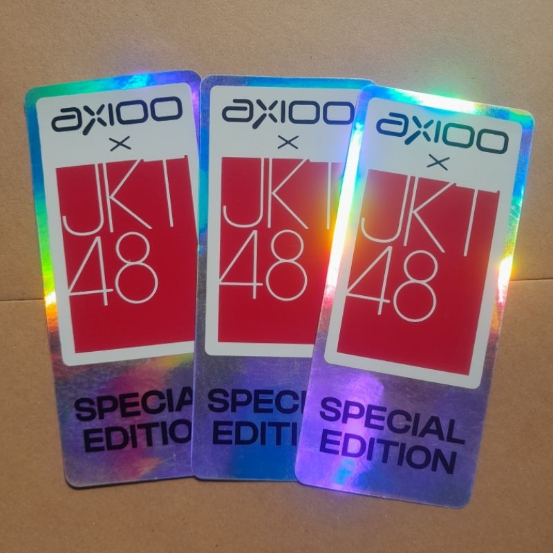 

Sticker JKT48 X Axioo Hologram Official