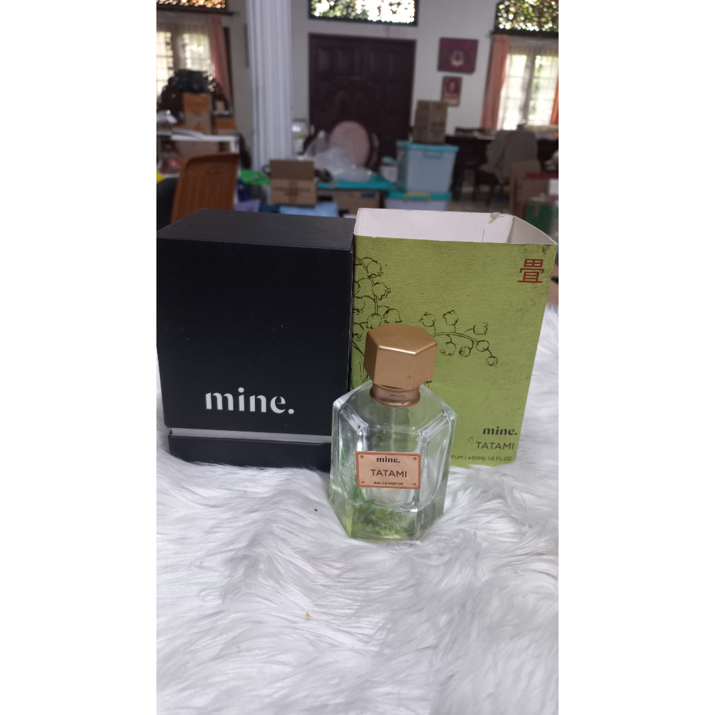 Botol Parfum Bekas Kosong Mine Tatami