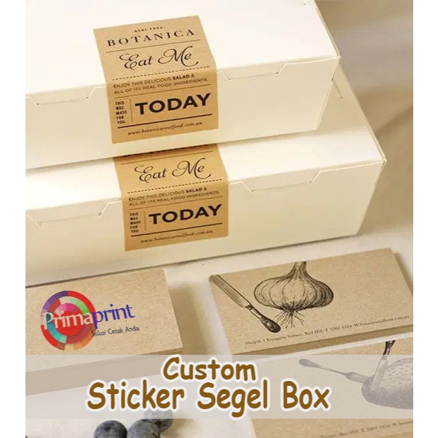 

Cetak Sticker Segel Paket Box | Sticker Segel Kemasan / Hampers