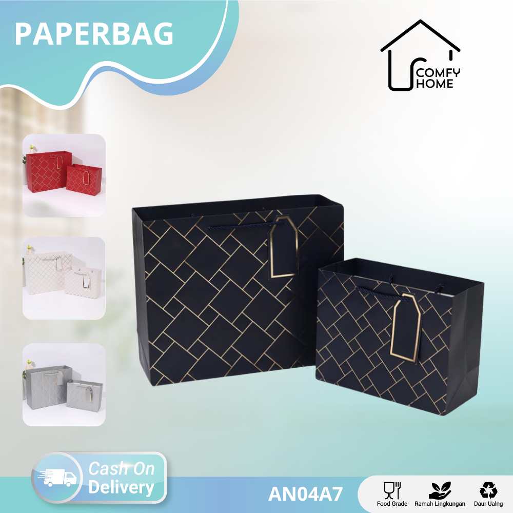 

Tas Paperbag / Paper Bag / Paperbag Tas hampers souvenir / Paperbag / Paper Bag Tebal / Tas Kado / Tas Souvenir / Paperbag Hadiah Ultah Paperbag Besar /Tas Hampers Paperbag Hotprint Emboss/Paperbag Landscape AN04A8-AN06A8