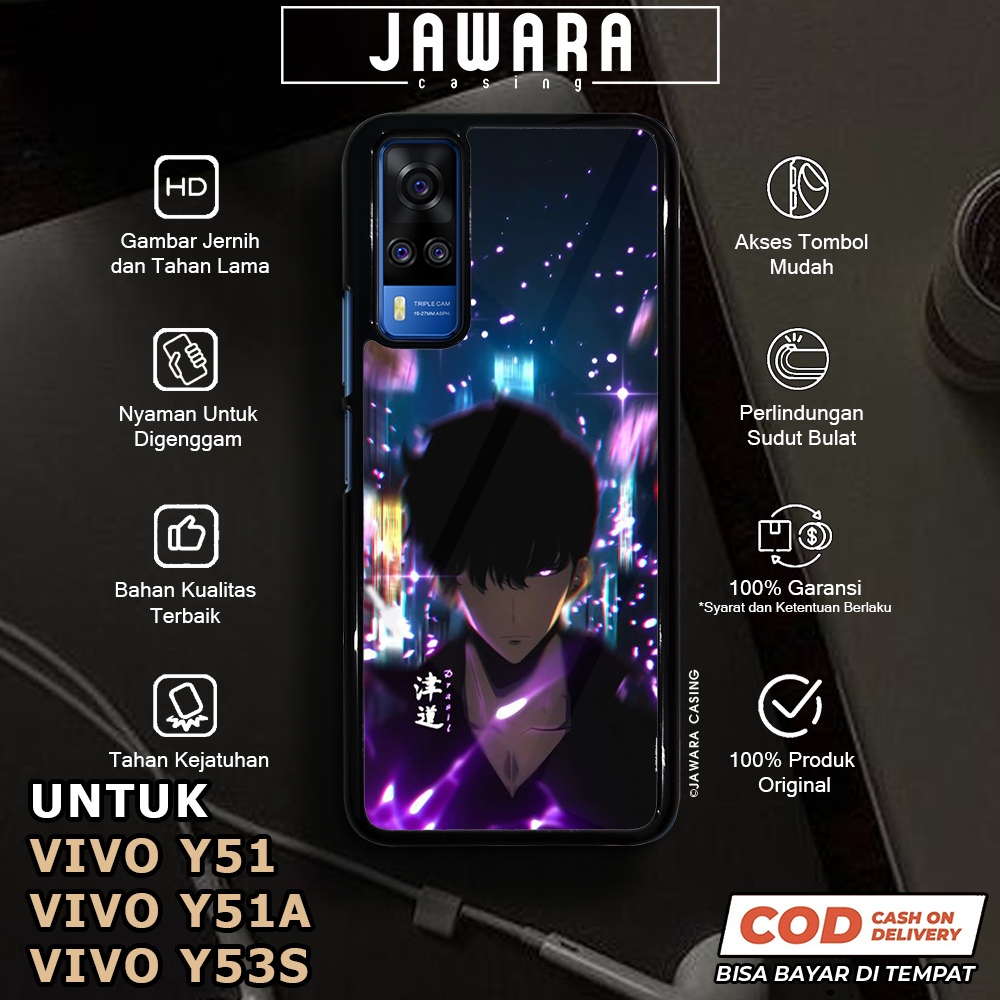 Case Vivo Y51 Y51A Y53S Casing Vivo Y51 Y51A Y53S [SLLV] Premium Case Glossy Case Hp Vivo Jawara Cas