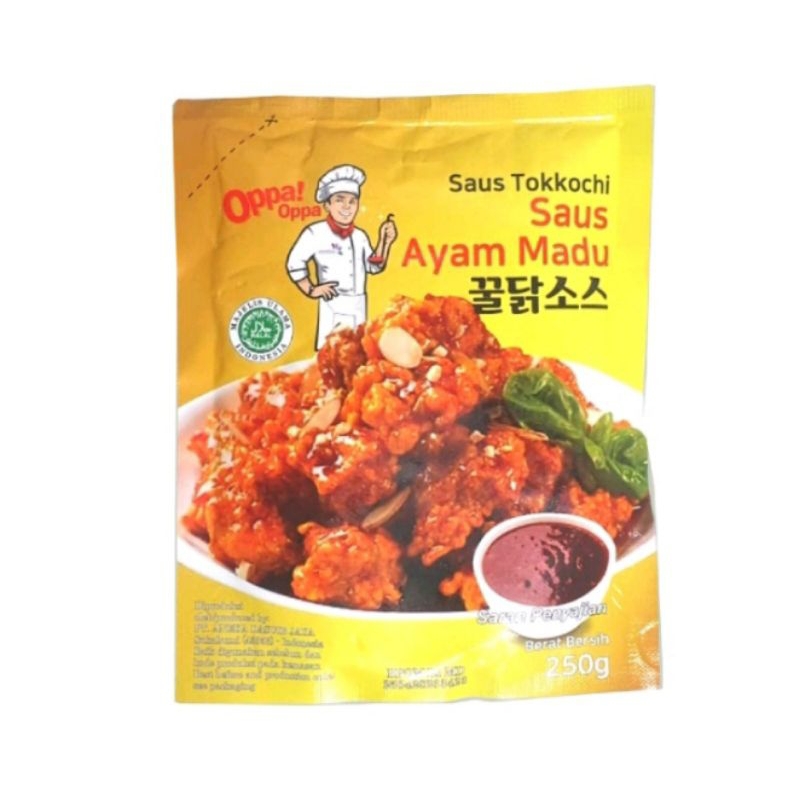 

✓MURAH Oppa Saus Ayam Madu Korea 250 HALAL