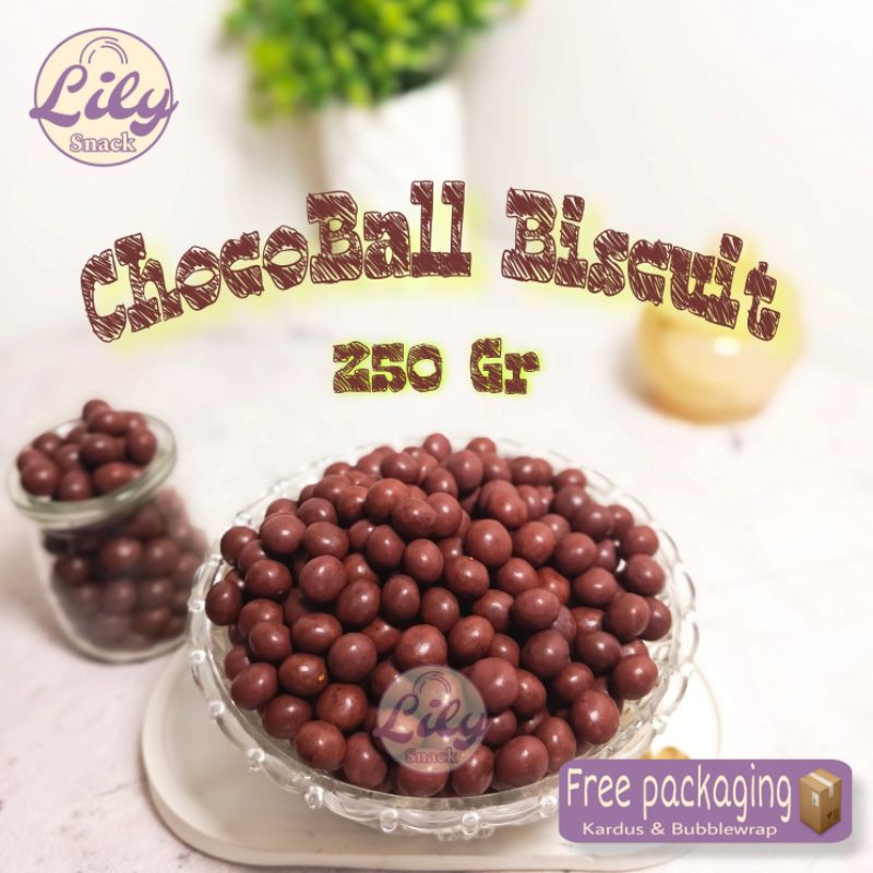 

Biskuit Bola Rasa Coklat 250 Gram