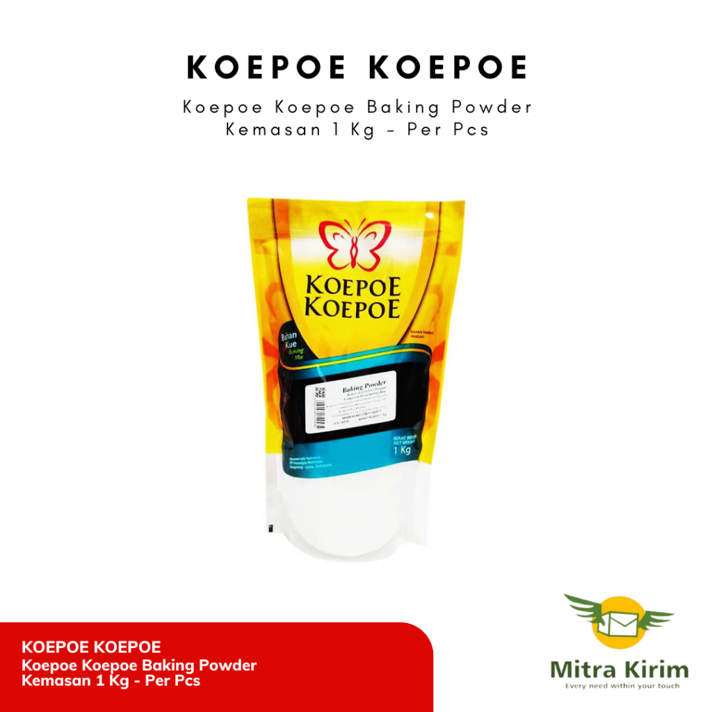 

Koepoe Koepoe Baking Powder Kemasan 1Kg - Per Pcs