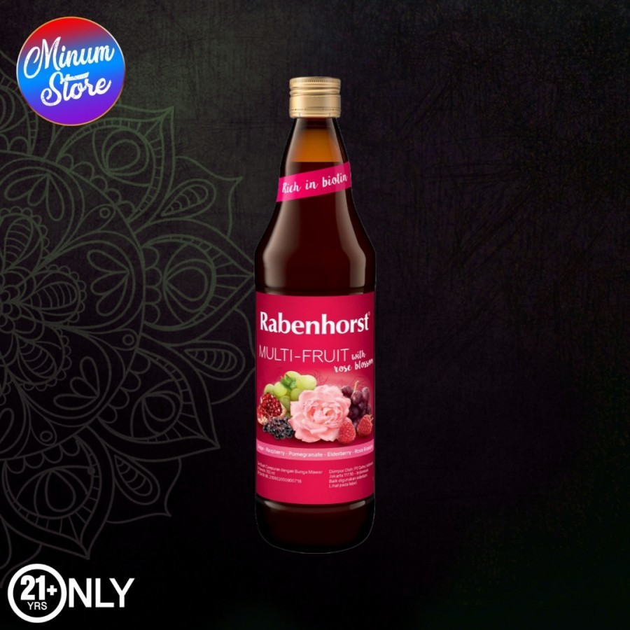 

Rabenhorst Multi Fruit With Rose Blossom (Inner Beauty with Biotin) Juice