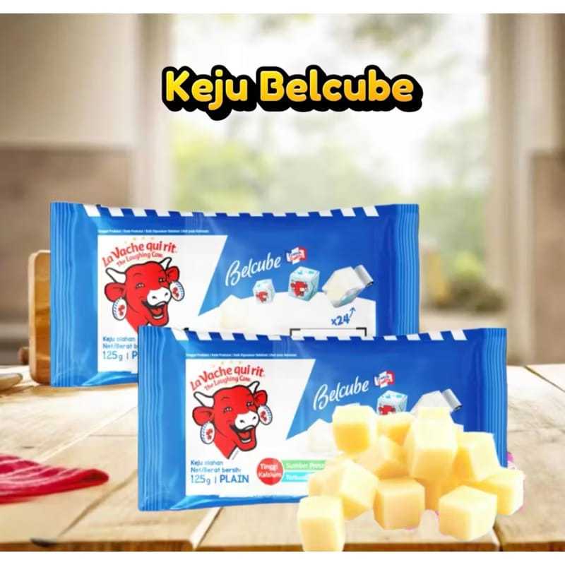 

Keju Belcube Plain Baby Cheese 24cubes / Makanan Anak / keju mpasi bayi
