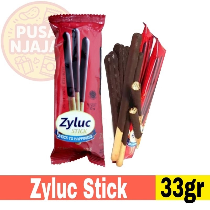 

Snack Zyluc Biskuit Stick Cokelat 33gr