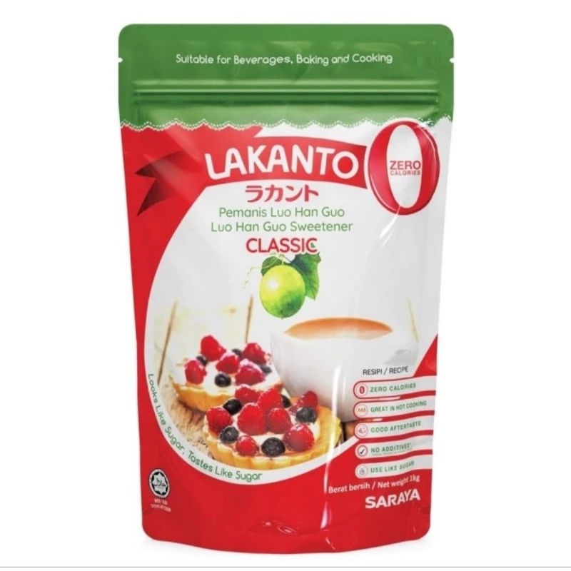 

LAKANTO CLASSIC ZERO CALORIES 1 KG