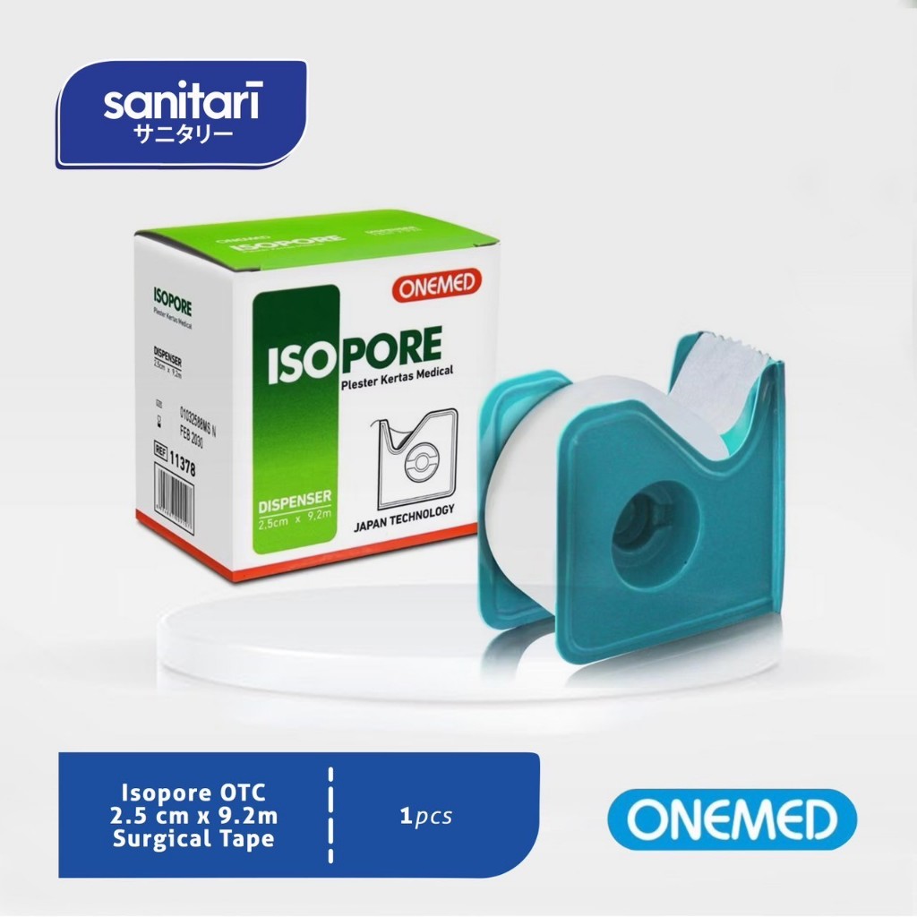 Isopore 2,5cm x 9m seperti micropore