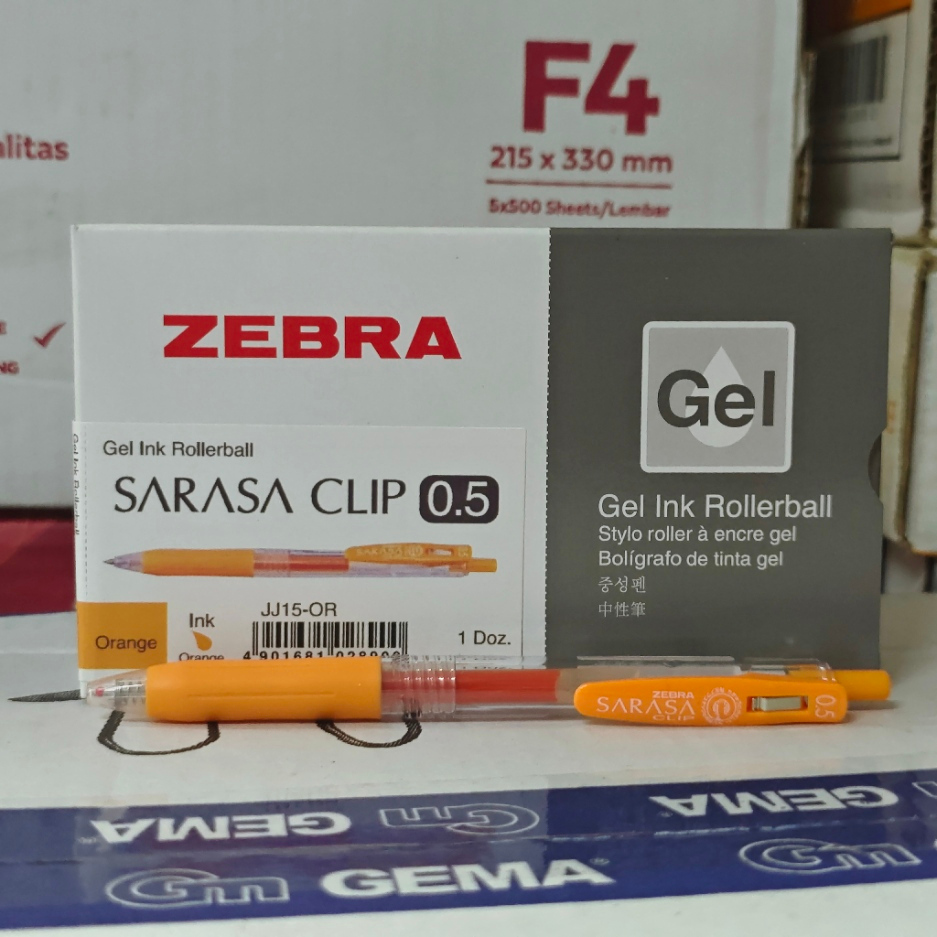 

Pen / Puplen Orange Sarasa Clip 0.5 (1 Pcs)