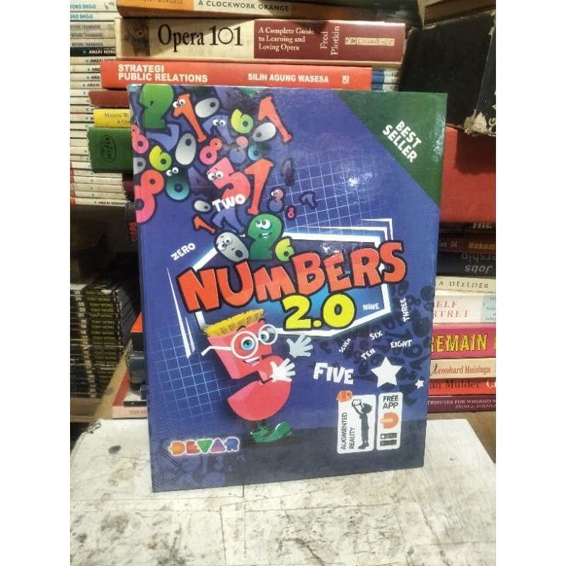 Buku Anak Bahasa Inggris Ensiklopedia 4D NUMBER 2.0 DEVAR
