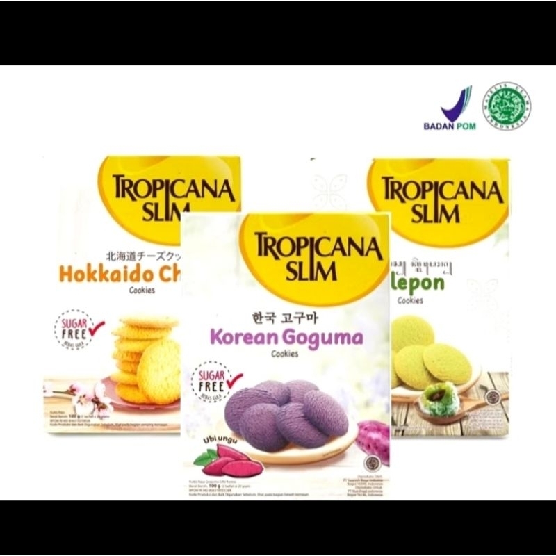

Tropicana Slim Cookies Hokaido Cheese 100 gram