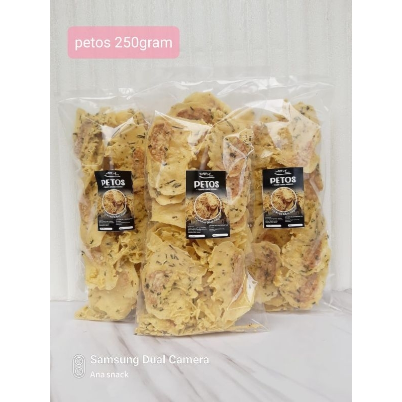 

Kripik Petos Khas Wonosobo