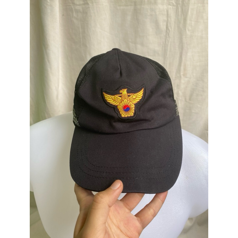 Patrol Caps Topi Lapangan Korean National Police Polisi Korea Dengan Reflektif (12)